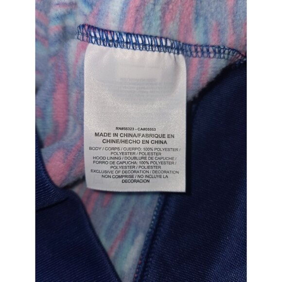 Nike Therma-Fit Kids Multicolor Patterned Hoodie Large Long Sleeve Pullover - Picture 7 of 8